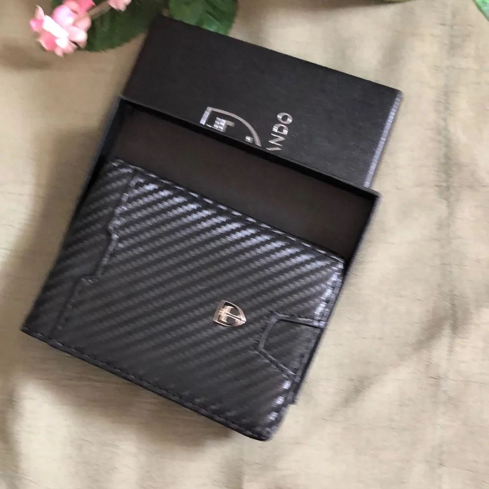Travando Black Wallet Box